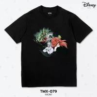 ราคา Power 7 Shop เสื้อยืดการ์ตูน "The Little Mermaid" ลิขสิทธ์แท้ DISNEY(TMX-079) COD (1732163071674975505)