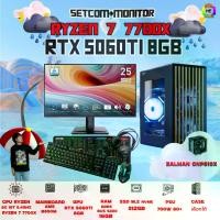 ราคา SETCOM+MONITOR BONMECOM2 ครบเซ็ตพร้อมจอ/ CPU AMD AM5 RYZEN 7 7700X/ RTX 5060TI 8GB/Case เลือกได้ (1731911316491043935)