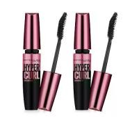 ราคา Maybelline New York The Hypercurl Waterproof Mascara [9.2ml x 2pcs] #Black (1729566215166659063)