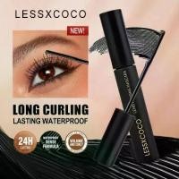 ราคา มาสคาร่า LESSXCOCO มุมกว้าง ยาว หยิก เรียว กันน้ำ ติดทนนาน 36H กันรอยเปื้อน ดีไซน์แบบแผนมาสคาร่าหนาขยาย mascara waterproof black (1731673270185395935)