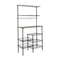 ราคา INDEX LIVING MALL ชั้นวางของอเนกประสงค์ 6 ชั้น รุ่นคิท - สีดำ/ธรรมชาติ (1729612715190618168)