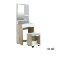 ราคา INDEX LIVING MALL โต๊ะเครื่องแป้งพร้อมสตูล รุ่นมินิโอ (1729765007124826168)