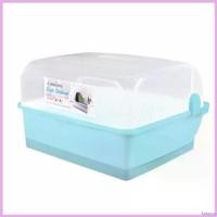 ราคา M LIVING 5555 ชั้นวางจาน ที่คว่ำจาน พลาสติก Super lock มีฝาครอบและถาดรองน้ำ (B6) แนะนำ (1730779547205012026)