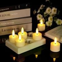 ราคา ไฟ LED เทียนคริสต์มาส, ครัวเรือน, รีโมทคอนโทรล, หรี่แสงได้, เทียนอิเล็กทรอนิกส์สีเหลืองอุ่น, โคมไฟเทียนไร้ตำหนิ, เหมาะสำหรับบ้าน, งานแต่งงาน, 4/6/8/12 ชิ้น, NATURAL LIVING (1732311405288654152)