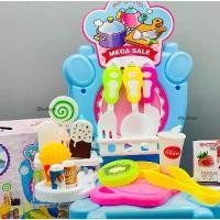 ราคา Food Daren Kitchen ชุดครัวรถขายอาหาร อุปกรณ์รวม สีสันสดใส สวยงาม Mini Fast Food Kitchen Play Set (1732317108412908544)