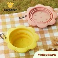 ราคา [พร้อมส่ง] ชามซิลิโคนสุนัข ชามอาหารสุนัขพกพา ชามซิลิโคนพับได้ Silicone Pet Bowl Food Grade ขายดี (1731651614262854990)