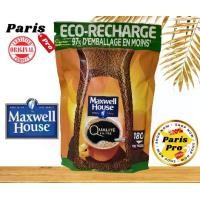 ราคา Maxwell House instant coffee Refill ขนาด 180 g แม็กซ์เวล เฮ้าส์ นำเข้าจากฝรั่งเศส exp 06/2026 กาแฟสำเร็จรูป กาแฟฝรั่งเศส กาแฟคั่วบด กาแฟดำ กาแฟสด กาแฟแคปซูล (1731086367902828829)