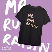 ราคา Mr.Rum Raisin T-Shirt l เสื้อยืดลาย Mr. Rum Raisin - The Summer Coffee Company (1731889439739512649)