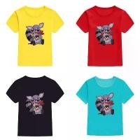 ราคา เสื้อยืดเด็กลายครามสวน Rambley The Raccoon Drink Tea เสื้อยืดแขนลำลองขาสั้นหลวมเสื้อเสื้อยืดวัยรุ่นสำหรับทุกเพศ สินค้าดี (1731931130813253243)