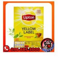 ราคา COD Lipton Yellow Label Tea ชาลิปตันชนิดซอง (ซองเปลือย) กล่องสีเหลือง 2g×100ซอง EXP 4/2026 (1732312829119529992)