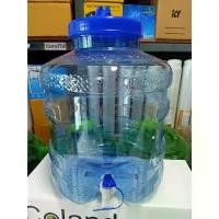 ราคา ถังน้ำดื่ม PET ถังน้ำพลาสติกขนาด 12 ลิตร แบบมีก๊อกน้ำพร้อมหูหิ้ว แบบหนา (1731891458776336320)