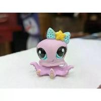 ราคา ฟิกเกอร์ LPS ปลาหมึกสีม่วง ตาสีฟ้า #1385 ของเล่น Littlest Pet Shop (1732088958076094262)