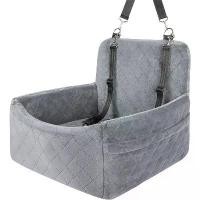 ราคา Car Dog Bed Puppy Car Seat Artifact Dog Car Bed Pet Car Mat Front and Rear Row Dog Outdoor Safety Seat (1732408309783561649)
