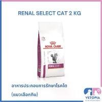 ราคา Royal Canin Renal select cat 2 kg สำหรับแมวโรคไตที่กินยาก (1731965213041001558)