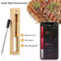 ราคา พร้อมส่ง. Wireless Smart Meat Thermometer for BBQ, Bluetooth Meat Thermometer 150 Feet Meat Grill Thermometer with APP (1731928930885732150)