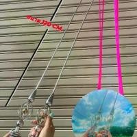 ราคา เสาหนวดกุ้งสปริง ยาว1.3 เมตร แถมริปบิ้น4เมตร Sports ออกกำลังกาย (1729742633471739914)
