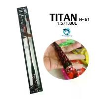 ราคา คันตกกุ้ง Titan H-61 ระยะ1.5/18 เวทคันUL สำหรับตกกุ้งบ่อโดยเฉพาะ Sports ออกกำลังกาย (1731741906950916552)