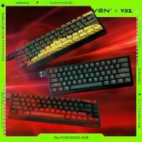 ราคา CODVGN VXE MADLIONS MAT CATZ Mad68 Gaming คีย์บอร์ดแบบมีสาย 68 คีย์คีย์บอร์ด Hot Swap RGB Backlit Gamer คีย์บอร์ดที่กําหนดเองTikTok (1731499270579062538)