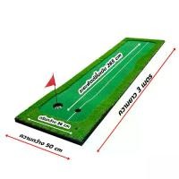 ราคา AMZ พรมพัตต์กอล์ฟหญ้าเทียมมีสโลปขนาด 50cm ยาว 3 เมตร ยืนพัตต์บนแผ่นได้ พรมซ้อมพัตต์หญ้าเทียมเสมือนจริงขนาด 3 เมตร Putting mat กรีนพัตต์กอล์ฟหญ้าเทียมใช้งานในร่มและกลางแจ้งแบบมีสโ (1729908046060096114)