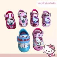 ราคา รองเท้าแตะทารก เด็กวัยหัดเดินแบบสวม Sanrio Hello Kitty Toddler Shoes ของแท้ ถูกลิขสิทธิ์ รองเท้าคิตตี้ (1732442485273822225)
