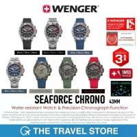 ราคา Wenger SEAFORCE CHRONO 43mm Water-resistant Watch & Precision Chronograph Function นาฬิกา สวิสฯ (1730961825074022643)