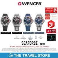 ราคา Wenger SEAFORCE 43mm Water-resistant Watch with Quartz Movement นาฬิกา สวิสฯ (1730961860227336435)