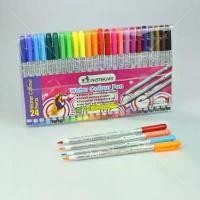 ราคา COD (USP)พร้อมส่ง(ขายยกโหล) MASTERART Water Colour Pens สีเมจิก24สี ปากกาสีน้ำ ปากกาเมจิก 24 สี มาสเตอร์อาร์ต (กล่อง12ชุด) (1731656048391456550)