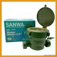 ราคา coumarshop ปัจจุบัน มิเตอร์น้ำ มาตรวัดน้ำ Water meter Sanwa SV15 1/2 (1730369302915550181)