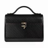 ราคา QD Carbon bag กระเป๋าคาร์บอน-หนังแกะแท้ (1732304172451399310)