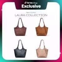 ราคา NEFOUND (NF25012) กระเป๋า Shopping bag รุ่น Laura ตัว Top 2 วัสดุ (1732433728524224191)