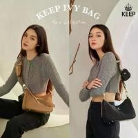 ราคา [ สินค้าเข้าใหม่ ] กระเป๋าสุภาพสตรี แบรนด์ KEEP รุ่น IVY bag กระเป๋าทรงพระจันทร์ครึ่งเสี้ยว สายสะพายสปอร์ต สะพายแล้วไม่เจ็บไหล่ค่ะ !! (1729970665874360439)