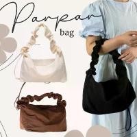 ราคา พร้อมส่ง Parpar bag กระเป๋าผ้าสายหูรูด ปรับสายได้ บล็อกบัสเตอร์ (1731773590002436092)