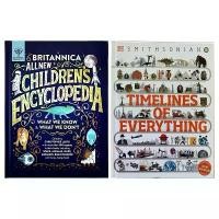 ราคา Britannica All New Children's Encyclopedia and DK Timelines of Everything Science Hardcover สวัสดิการสด (1732149301764523899)