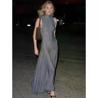 ราคา ชุดแม็กซี่เดรส ทรงสลิม เรียบหรู เปลือยหลัง สไตล์เซ็กซี่ สำหรับผู้หญิง คอเต่า แขนกุด บอดี้คอน เดรสยาว เหมาะสำหรับงานปาร์ตี้ในคลับ ชุดราตรี และวันหยุด ชุดเดรส (1732126266954909322)