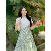 ราคา ชุดเดรส WIRANKAN รหัส WX16 ทอใจ สีฟ้า ขาว ชมพู จัดส่งเฉพาะจุด (1731662406417548624)