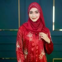 ราคา [TK] ชุดเดรส ผ้าซาร่า อาบาย่าลายลูกไม้ สวมใส่ง่าย ผ้าใส่สบาย ลายลูกไม้ เดรสออกงานอิสลาม สไตล์สาวมุสลิมอาหรับดูไบ IM68 รุสมีนีมุสลิม (1731632702120232265)