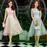 ราคา #318 ชุดเดรสงานปัก เนื้อผ้าเกรดดี ใส่ออกงานดูไฮดูแพง ชุดออกงาน ชุดไปงาน ชุดเพื่อนเจ้าสาว เดรสสวยๆ ชุดเดรส งานป้าย AMOR (1729575440672655902)