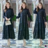 ราคา The Perfect Ladies ชุดเดรส MAXI เดรสยาวแขนยาว .. สีดำ (1730512784437512642)