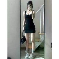 ราคา ชุดเดรสสายเดี่ยว ทรงสลิมฟิต กระโปรงสั้น สำหรับผู้หญิง สีดำ รัดรูป เซ็กซี่ และน่ารัก เซ็ตชุดเดรส เหมาะสำหรับสาวฮอต รัดรูป เซ็กซี่ และน่ารัก ชุดเดรส thneed (1732157902614201355)