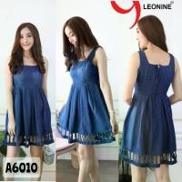 ราคา มินิเดรสยีนส์ รุ่น A6010 Mini Dress jeans Leonine ชุดยีนส์แฟชั่น แซกยีนส์์สั้น เดรสยีนส์สั้น เดรสยีนส์ ชุดเดรส เสื้อผ้า (1729932838682331311)