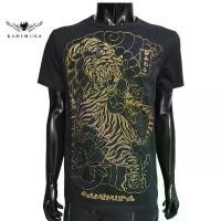 ราคา เสื้อยืด KAMIMURA รุ่น TS-2411-JM-2969 บล็อกบัสเตอร์ (1731325334338832150)
