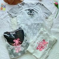 ราคา Lorita Shop งานเซ็ตเสื้อ 2 ชิ้น เสื้อยืด & สายเดี่ยวปักดอกไม้ เสื้อยืดด้านในเป็นงานผ้ายืดเด้ง ยูนิ สกรีนรองเท้าบัลเลต์ สินค้าแนะนำ (1731875896974804732)