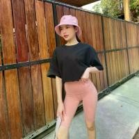 ราคา Birtive Cotton Crop top เสื้อครอป เสื้อยืด ออกกำลังกาย (1729645924977576600)