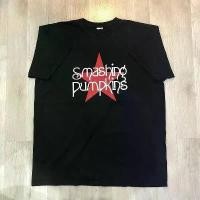 ราคา เสื้อยืดแขนสั้นพิมพ์วินเทจ The Smashing Pumpkins FOG High Street แฟชั่น การพิมพ์ เสื้อยืด S-5XL ที่นิยมมากที่สุด (1731601653962540750)