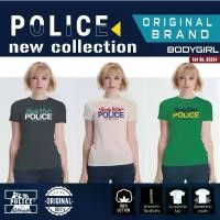 ราคา เสื้อยืด คอกลม Police Bodygirl GC034 คลังสินค้า (1731773416100300632)