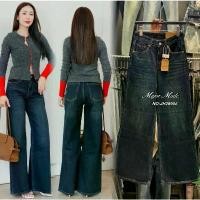 ราคา JH2890# กางเกงยีนส์ทรงกระบอกใหญ่ COD กางเกงยีนส์ 3 ส่วน ยีนขาสั้น เซตกางเกงยีน3ตัว200 (1732163745770734714)