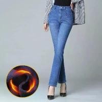 ราคา กางเกงยีนส์ทรงดินสอ ทรงสลิม ผ้าฟรีซและกำมะหยี่ หน้าหนาว สำหรับผู้หญิง อบอุ่นและโอเวอร์ไซส์ กางเกงยีนส์ 34 เอวสูง กางเกงคาวบอยยืดได้ Clothing Jean Women เสื้อผ้า (1731477004074388380)