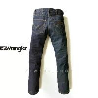 ราคา กางเกงยีนส์ Wrangler (แรงเลอร์) ผ้ายีนส์หนังไก่ ขากระบอก เป้ากระดุม jnco (1732024967554959187)