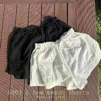ราคา *พร้อมส่ง SH03 Sea beach Shorts กางเกงขาสั้น ผ้าลินิน สาวอวบ- myme.styleee (1732305319042516064)