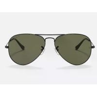ราคา แว่นกันแดด Rayban Aviator RB3025 W3361 Matte Black/G15 polarized (1732401822166582448)